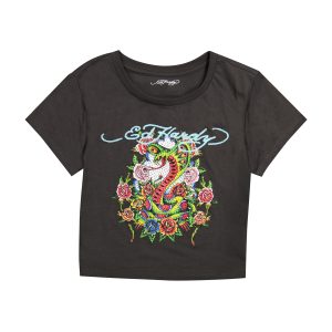 Cobra Roses Baby Tee