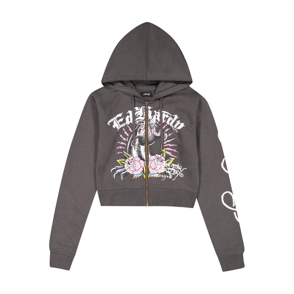 Panther Zip Front Hoodie