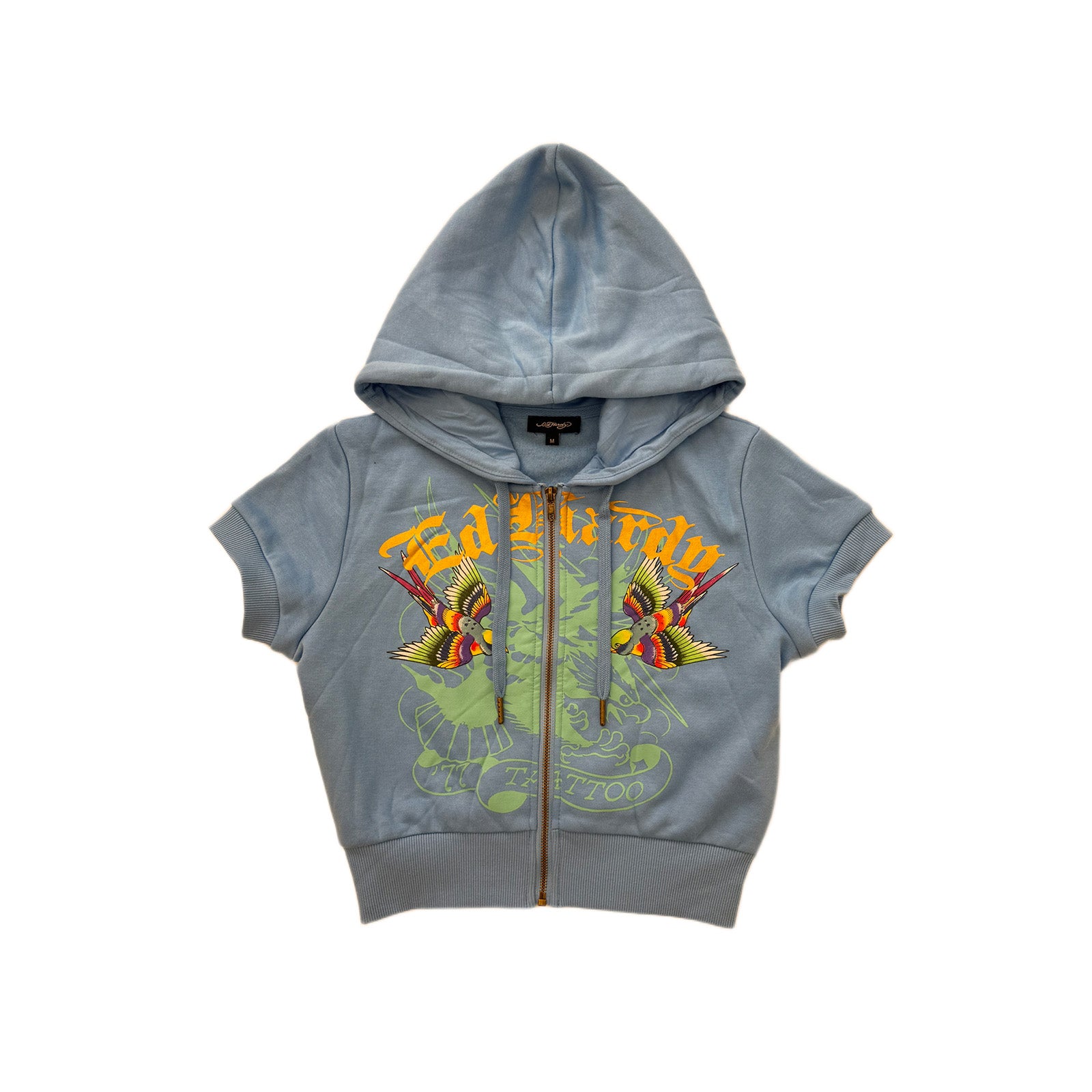 Swallows Short Sleeve Zip Hoodie