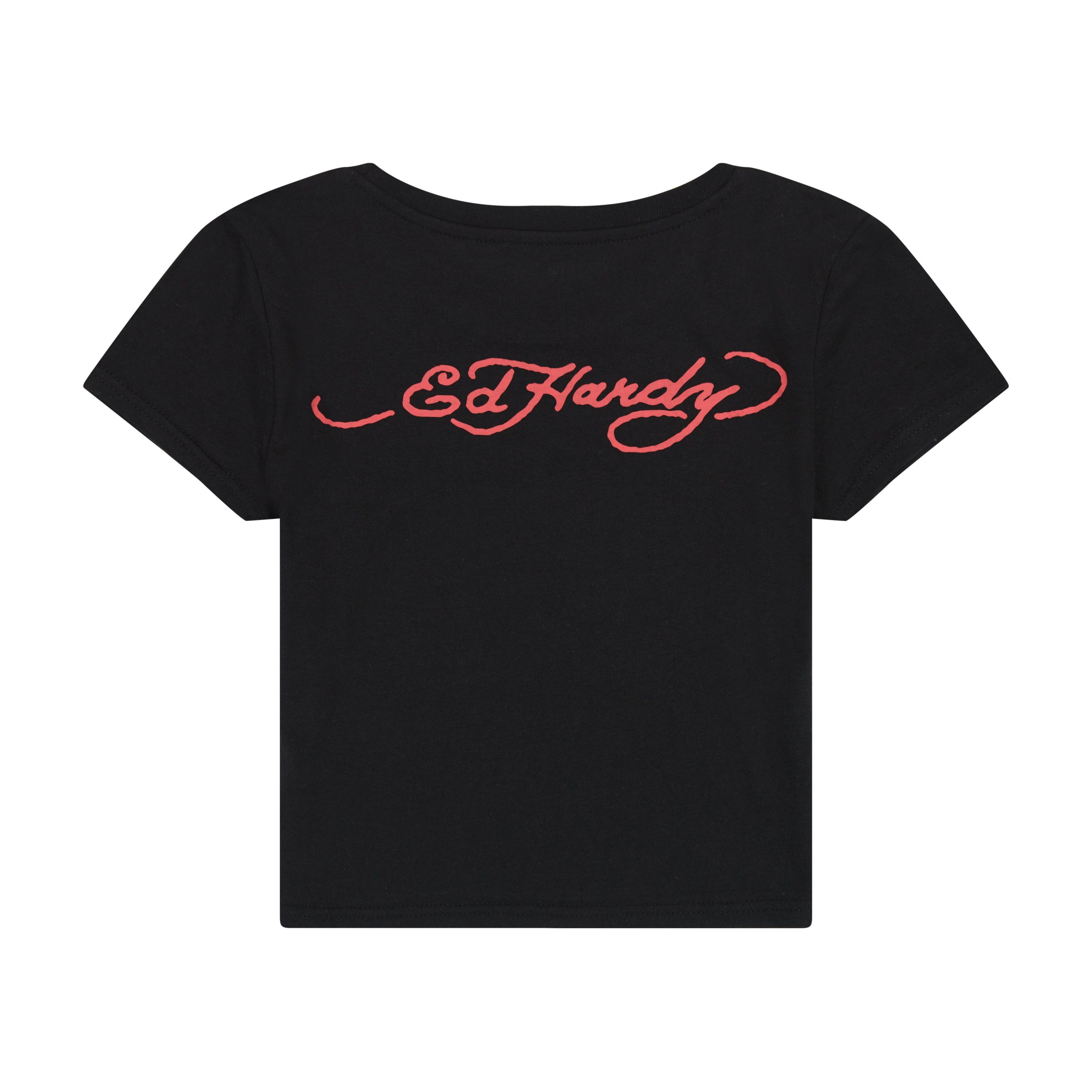 Tiger Head Rhinestone Baby Tee - Image 2